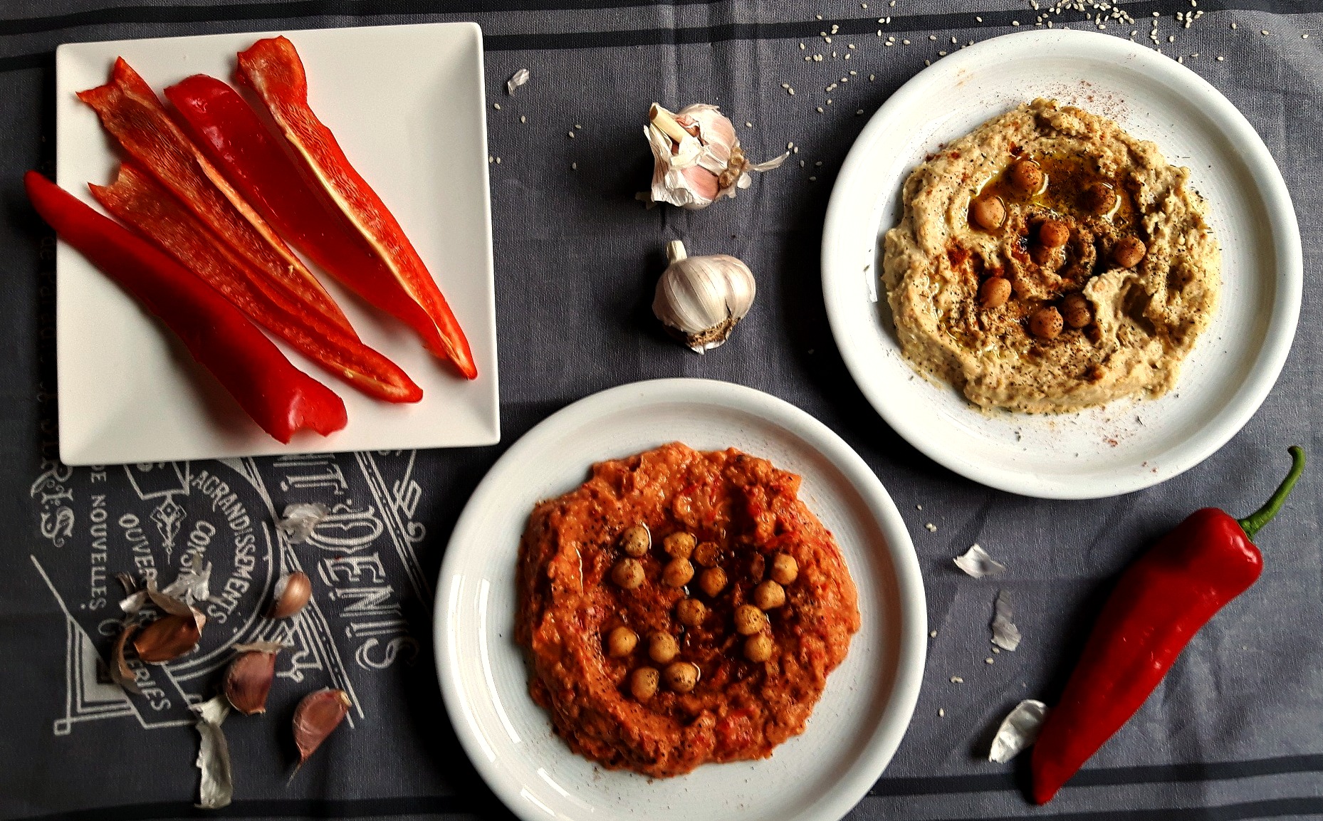 Simplitatea și deliciul absolut: hummus cu ardei copt