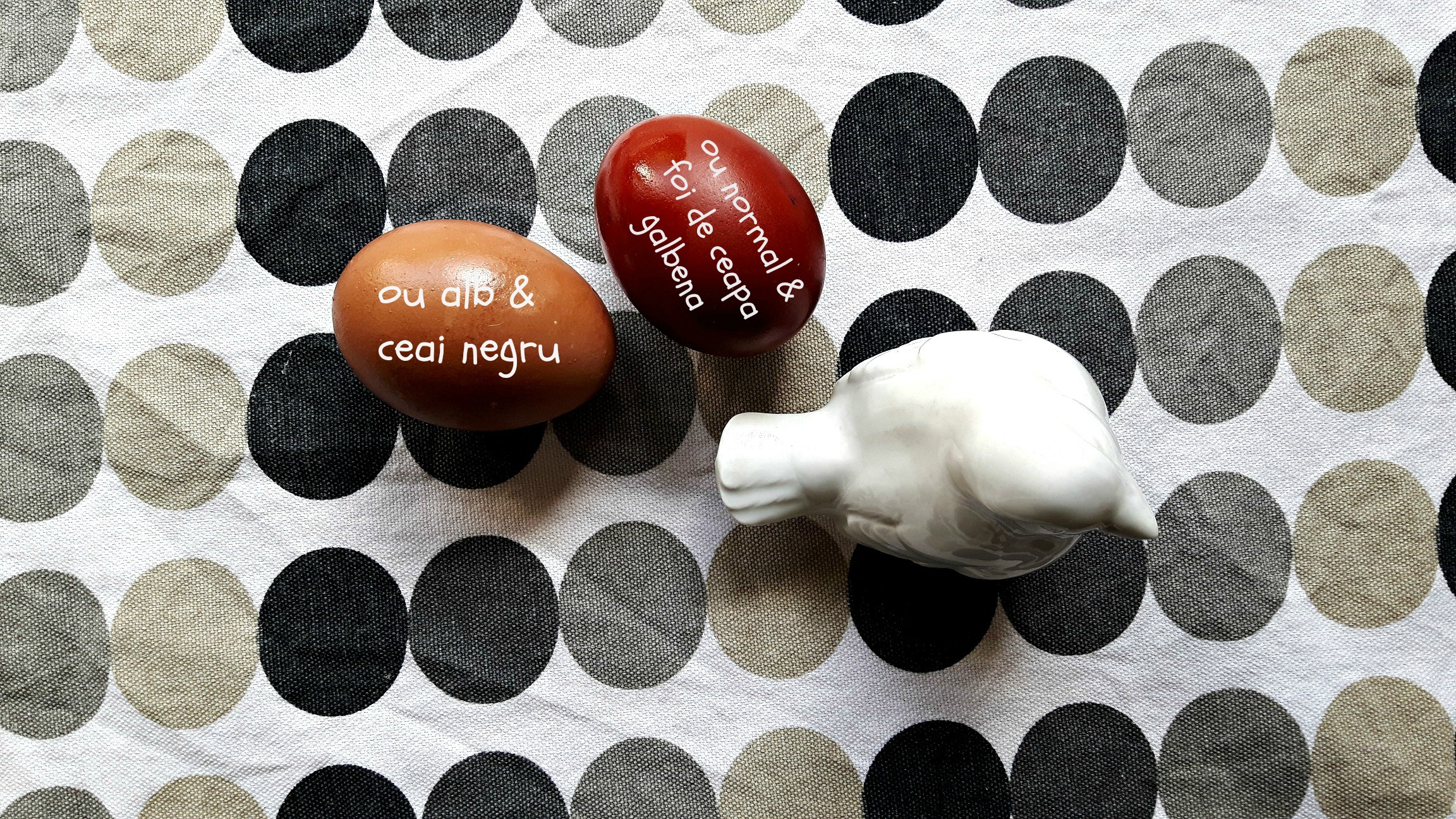 Vopsește ouăle roșii în mod natural